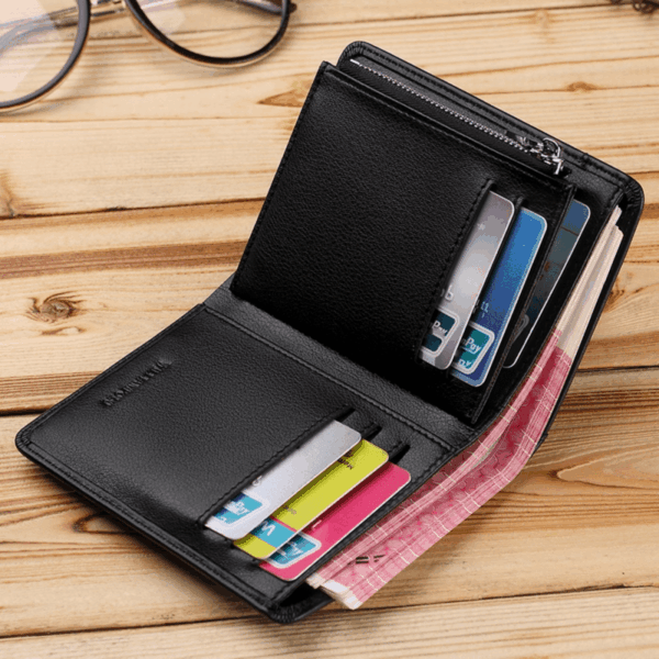 Δερμάτινο Ανδρικό πορτοφόλι William Polo 293 black