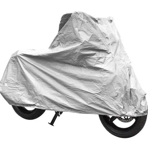 PROPLUS κουκούλα μηχανής 610250 με θήκη, XL 246x104x127cm, ασημί
