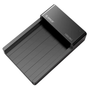 ORICO USB hub W5P-U3, 4x θυρών, USB 3.0, 5Gbps, USB σύνδεση, 1m καλώδιο, μαύρο