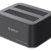 ORICO docking station για 2.5" ή 3.5" SATA HDD/SSD 6829C3-V1, 2 θέσεων, 5Gbps, μαύρο