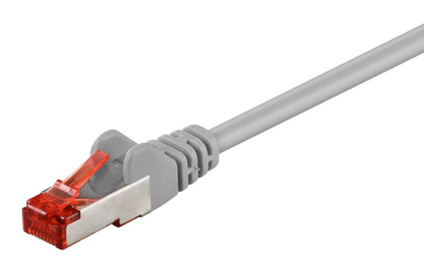 GOOBAY καλώδιο δικτύου 93651, CAT 6 S/FTP (PiMF), CCA, 10m, γκρι