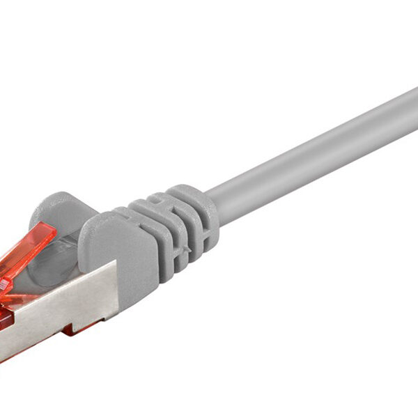 GOOBAY καλώδιο δικτύου 93651, CAT 6 S/FTP (PiMF), CCA, 10m, γκρι