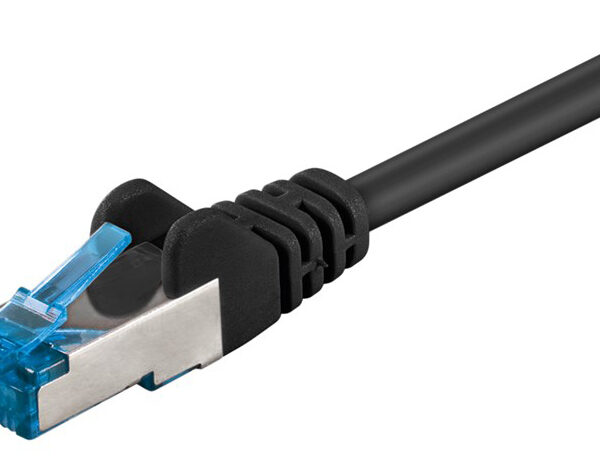 GOOBAY καλώδιο δικτύου 93820, CAT 6A S/FTP, 500MHz, Copper, 5m, μαύρο