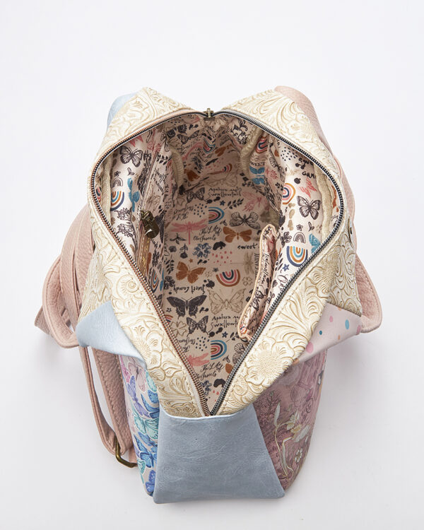 Sweet Candy Γυναικείο Backpack με Λεβάντες και Χειροποίητο Στυλ – Lavender Walk