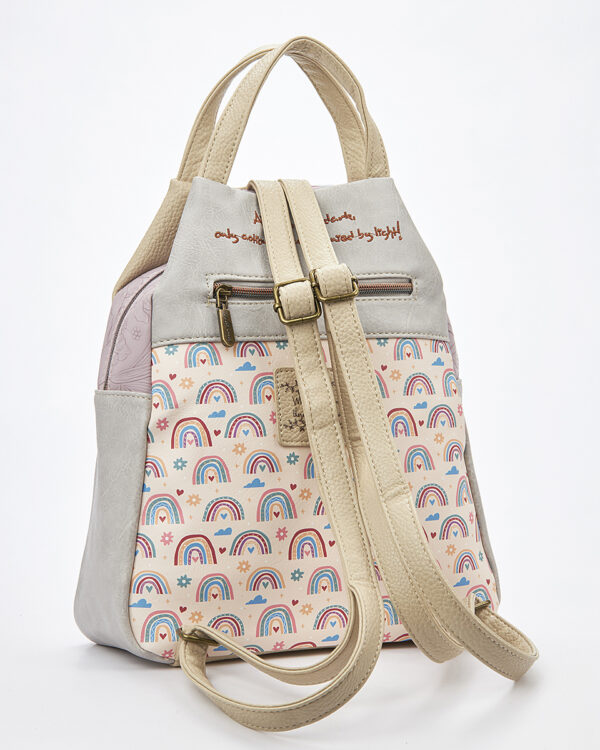 Sweet Candy Γυναικείο Backpack με Floral Σχέδιο και Ρετρό Ατμόσφαιρα – Floral Whisper