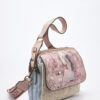 Sweet Candy Γυναικεία Τσάντα με Vintage Καθρέφτη & Ιδιαίτερη Υφή – Mirror Bloom