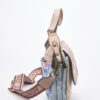 Sweet Candy Γυναικεία Τσάντα με Vintage Καθρέφτη & Ιδιαίτερη Υφή – Mirror Bloom
