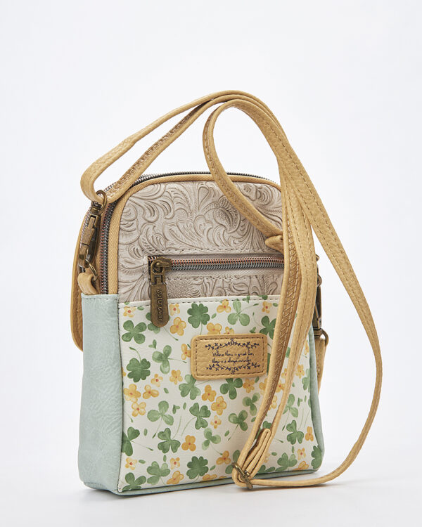 Sweet Candy Μικρή Τσάντα με Floral Vintage Pattern – Floral Whisper