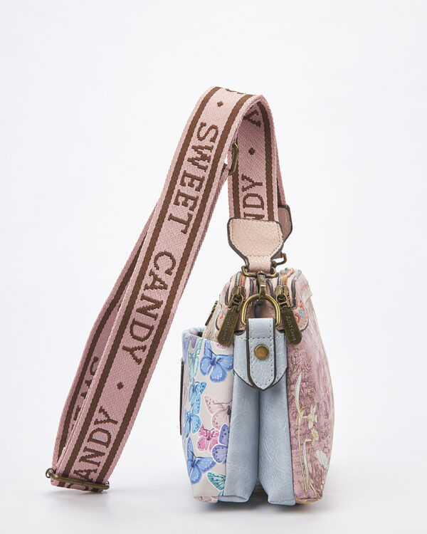 Sweet Candy Γυναικεία Τσάντα με Vintage Floral και Ρομαντική Αίσθηση – Floral Whisper