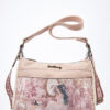 Sweet Candy Γυναικεία Τσάντα Ώμουμε Floral Ανάγλυφα και Ευρύχωρο Σχέδιο – Floral Whisper