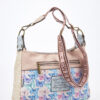 Sweet Candy Γυναικεία Τσάντα Ώμουμε Floral Ανάγλυφα και Ευρύχωρο Σχέδιο – Floral Whisper