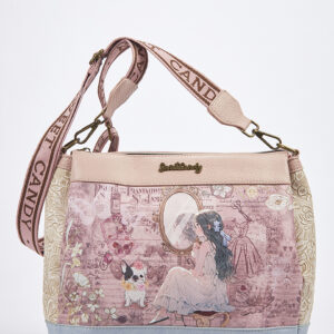 Sweet Candy Γυναικείο Backpack με Floral Σχέδιο και Ρετρό Ατμόσφαιρα – Floral Whisper