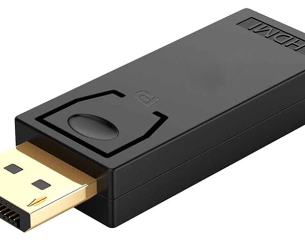 POWERTECH αντάπτορας DisplayPort σε HDMI CAB-DP065, Passive, 4K, μαύρος