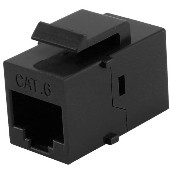 POWERTECH Keystone module RJ45 CAB-N425, CAT 6 UTP, μαύρο
