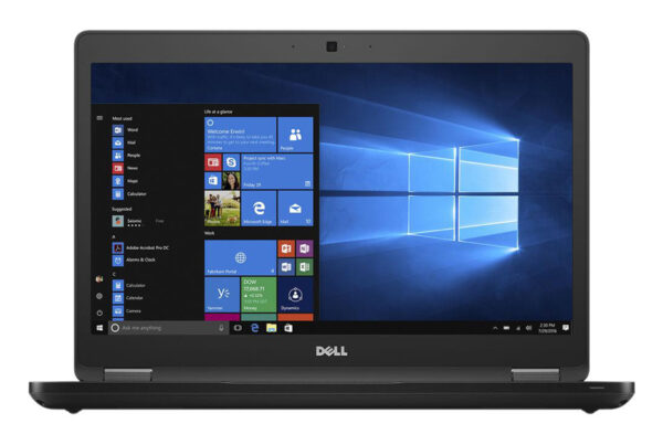 DELL Laptop Latitude 5491, Factory Refurbished Grade A, i5-8400H, 8/500GB HDD, 14", Cam, Intel Integrated Graphics, Windows 10 Pro