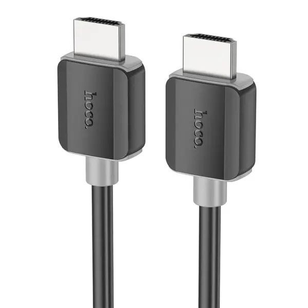 HOCO US08 καλώδιο HDMI σε HDMI ver. 2.0, 4K/60Hz, 1μ, μαύρο