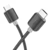 HOCO US08 καλώδιο HDMI σε HDMI ver. 2.0, 4K/60Hz, 1μ, μαύρο