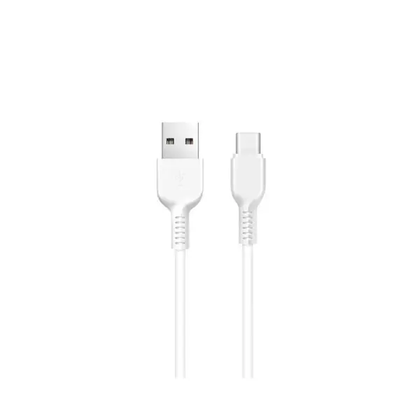 HOCO X20 καλώδιο USB-A σε Type-C, 2,4A, 1μ, λευκό