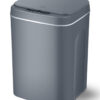HOME USE κάδος απορριμμάτων HUH-0190 με φωτοκύτταρο, 14lt, γκρι