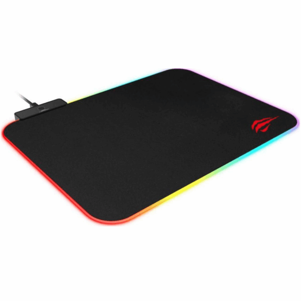 Havit HV-MP901 medium gaming mouse pad με RGB φωτισμό, 360mm, μαύρο