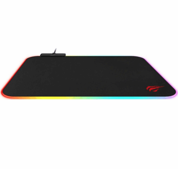 Havit HV-MP901 medium gaming mouse pad με RGB φωτισμό, 360mm, μαύρο