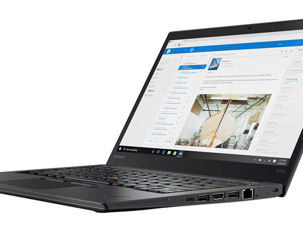 LENOVO Laptop ThinkPad T470s, Refurbished Grade A, i5-7300U, 8/256GB NVME, 14", Cam, UHD Graphics 620, FreeDOS