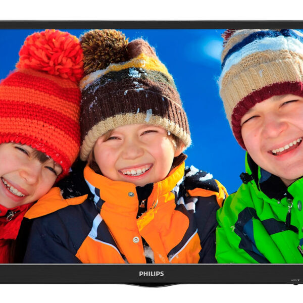 PHILIPS used οθόνη 240V5Q LED, 24" 1920x1080, VGA/DVI/HDMI, χωρίς βάση, Grade A