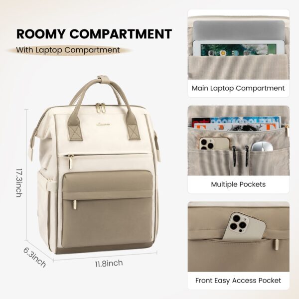 Σακίδιο Επαγγελματικό Γυναικείο Lovevook 15,6'' MB2020 beige/khaki