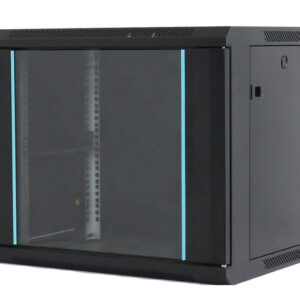 DELOCK keystone patch panel 43277, 19"/1U, 24 ports, μαύρο