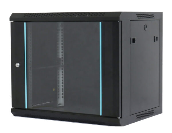 POWERTECH επιτοίχια καμπίνα rack 19" NETW-0001, 600 x 450 x 500mm, 9U