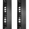 POWERTECH cable managment για rack NETW-0006, 23 θέσεων, πλαστικό, 2τμχ