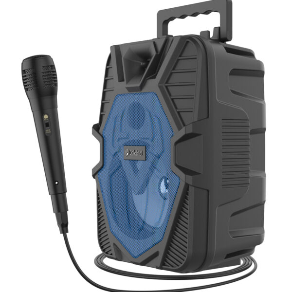 CELEBRAT φορητό ηχείο OS-06 με μικρόφωνο, 5W, 1200mAh, Bluetooth, μπλε