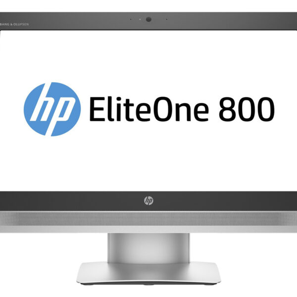 HP PC EliteOne 800 G2 All-in-One, Refurbished Grade A, i7-6700, 16/256GB SSD, 23", DVD-RW, Cam, FreeDOS