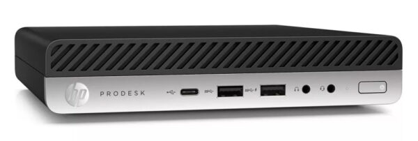 HP PC ProDesk 600 G5 Micro, Refurbished Grade A Repainted, i3-9100T, 8/256GB M.2, FreeDOS