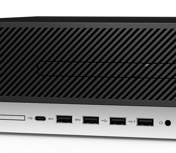 HP PC ProDesk 600 G5 SFF, Refurbished Grade A Repainted, i3-9100, 8/256GB SSD, DVD-RW, FreeDOS