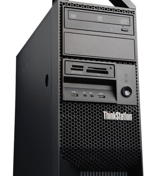 LENOVO WorkStation E21, Refurbished Grade A Repainted, E3-1225 V2, 8/250GB HDD, DVD, FreeDOS