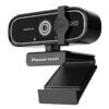 POWERTECH web camera PT-1427, 5MP, 2K QHD, αυτόματη εστίαση, 1.5m, μαύρη