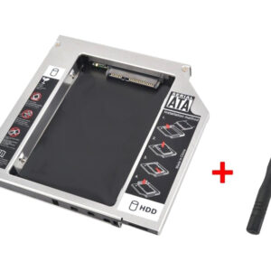 POWERTECH tray 3.5" για 2.5" HDD/SSD BRAT-001, μεταλλικό, μαύρο