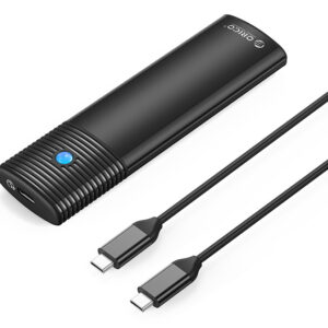 ORICO USB hub W5P-U3, 4x θυρών, USB 3.0, 5Gbps, USB σύνδεση, 1m καλώδιο, μαύρο