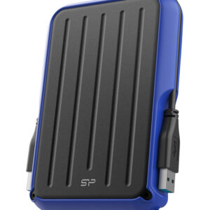 SILICON POWER εξωτερικός HDD Armor A66, 2TB, USB 3.2, μπλε