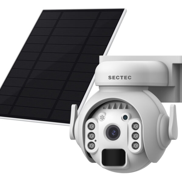 SECTEC smart ηλιακή κάμερα ST-515C-3M-4G-EU-5W, 3MP, 4G, SD, PTZ, IP65