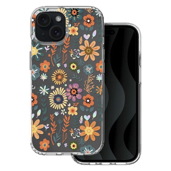 TechWave Deco case for Apple iPhone 15 flowers