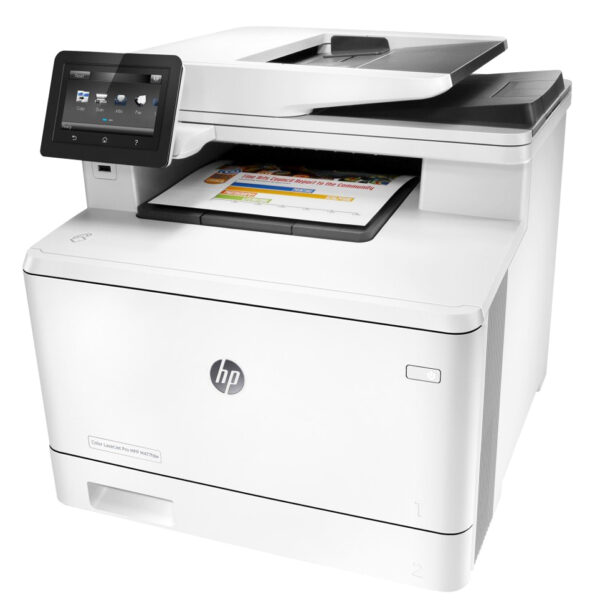 HP used εκτυπωτής LaserJet Pro M477fdw, color, MFP, WiFi, με toner