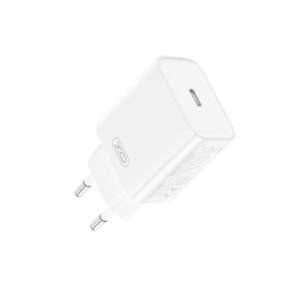 XO CE15 φορτιστής ταξιδίου 1x USB-C, PD 20W, λευκό