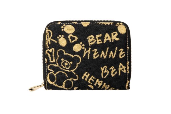 Πορτοφόλι Μικρό Με Φερμουάρ Gold Time Henney Bear