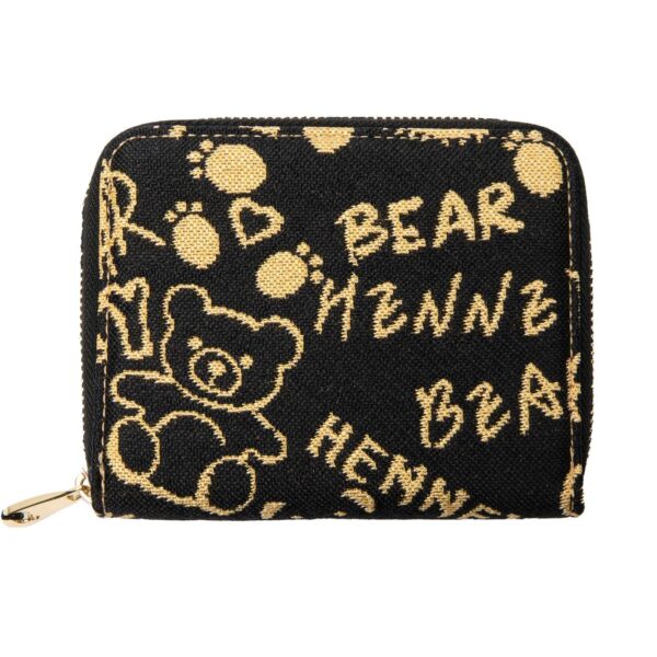 Πορτοφόλι Μικρό Με Φερμουάρ Gold Time Henney Bear