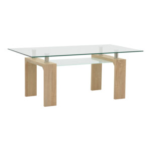 Ραφιέρα επιδαπέδια Leena pakoworld μέταλλο dark oak-μαύρο 80x30x142εκ