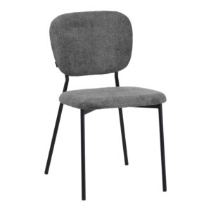 Tραπέζι Cerco pakoworld MDF μαύρο Φ120x75εκ
