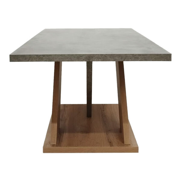 Τραπέζι σαλονιού Solange pakoworld σε γκρι-sonoma απόχρωση 110x55x47.5εκ