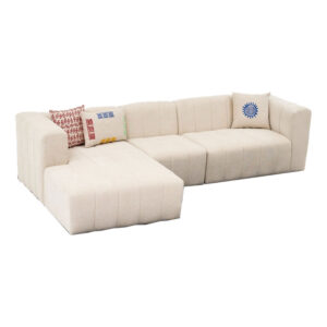 Καναπές 3θέσιος PWF-0579 pakoworld τύπου Chesterfield ύφασμα ανθρακί 237x90x73εκ